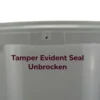 20 Litre Plastic Bucket with T/E Lid and Metal Handle (White) - Image 4